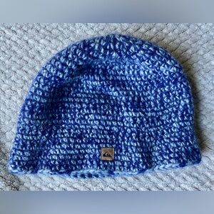 Quicksilver Blue Knitted Kids Beanie